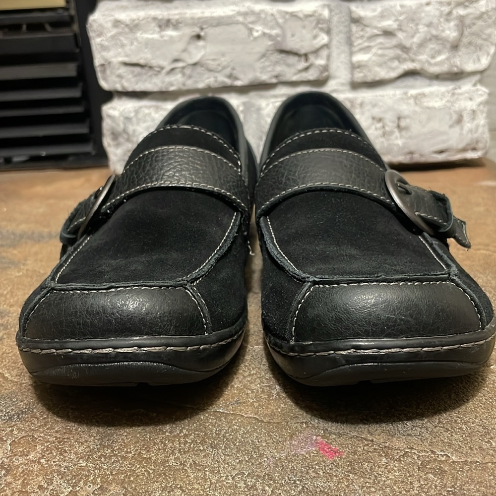 Born B.O.C. Black leather women’s shoes Size 8.5 - Picture 4 of 9